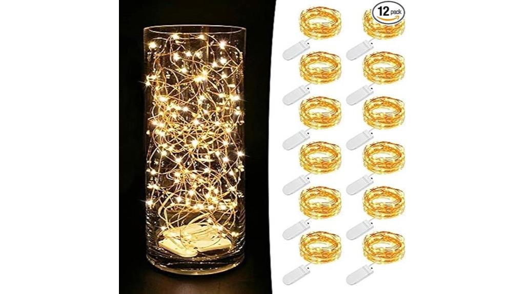 12 pack battery fairy lights