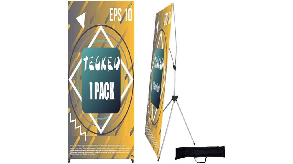 adjustable banner size range