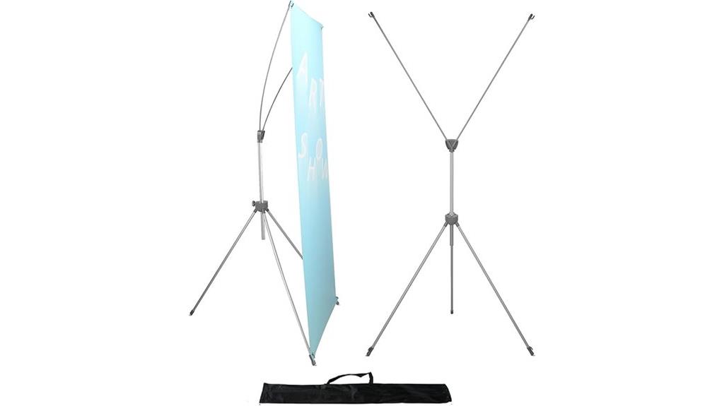 adjustable banner stand pack