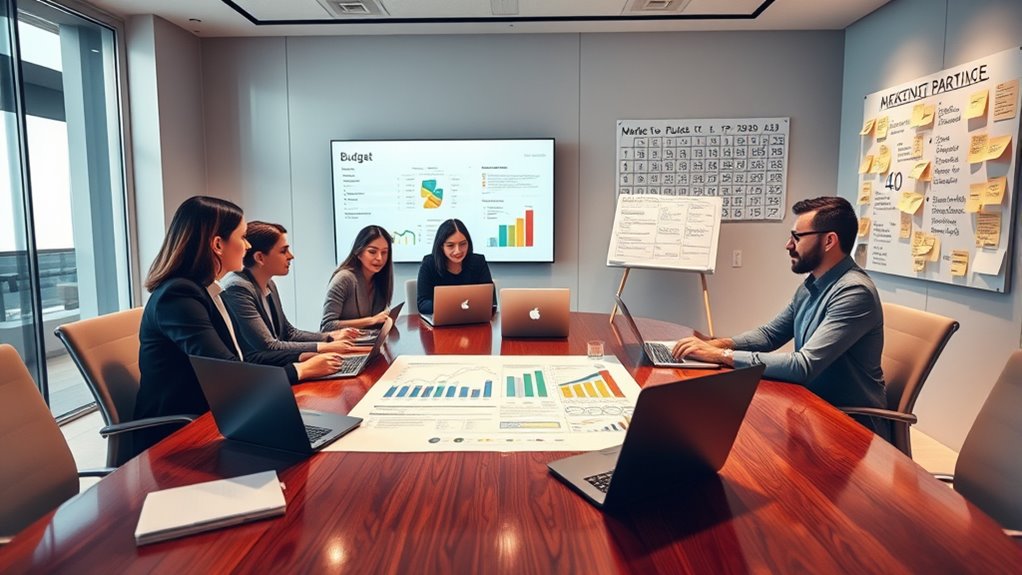 allocate marketing and promotion funds