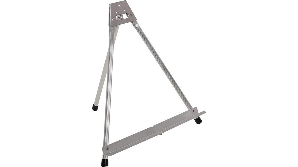 aluminum tabletop art easel