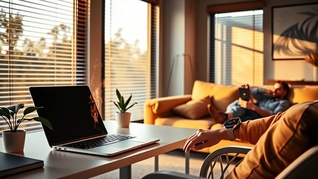 balancing work with technology