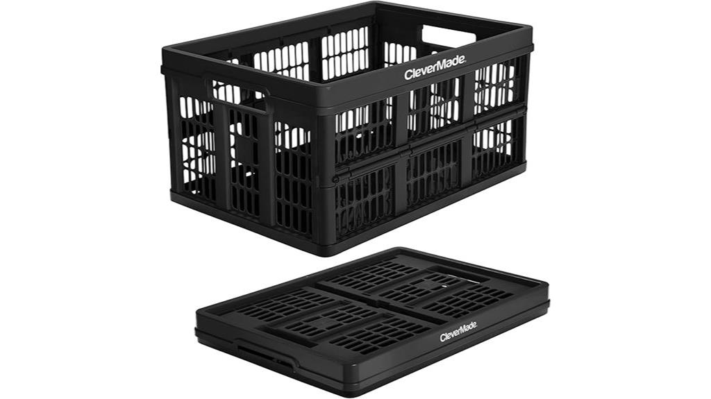 collapsible obsidian utility crate