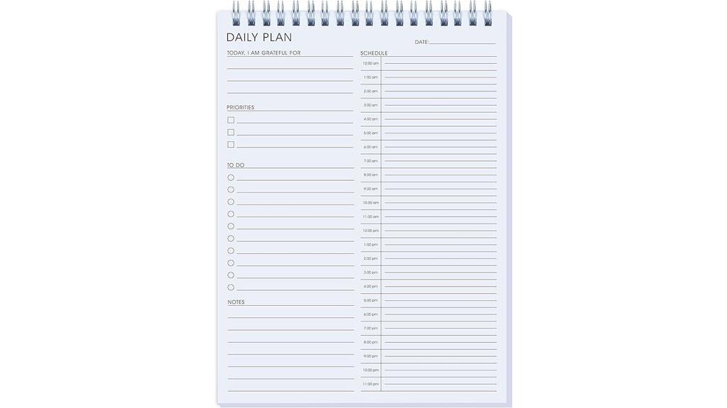 comprehensive 24 hour schedule