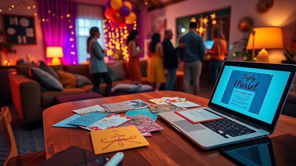 create engaging clear invitations