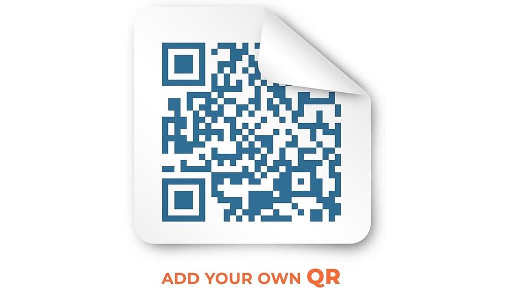 custom high resolution qr labels