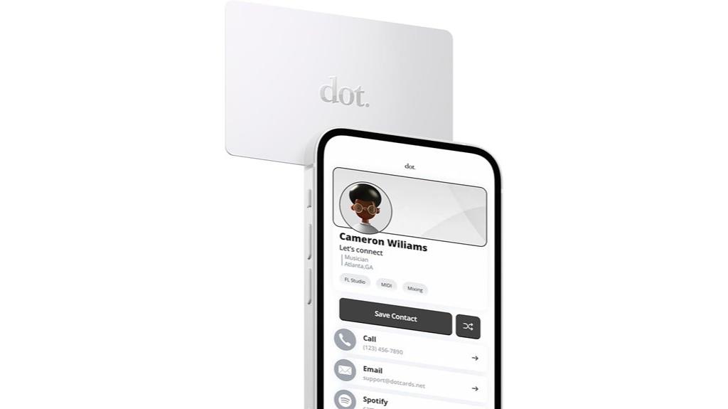 digital business card sharing