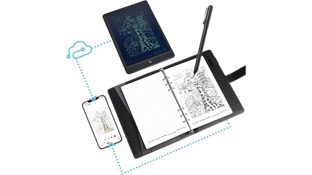 digital pen notebook app