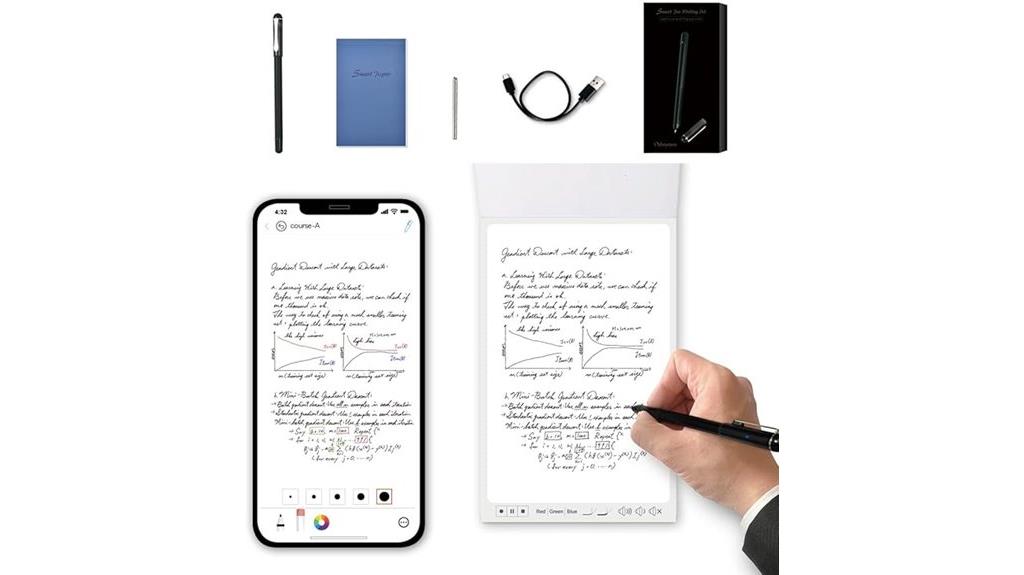 digital writing and drawing