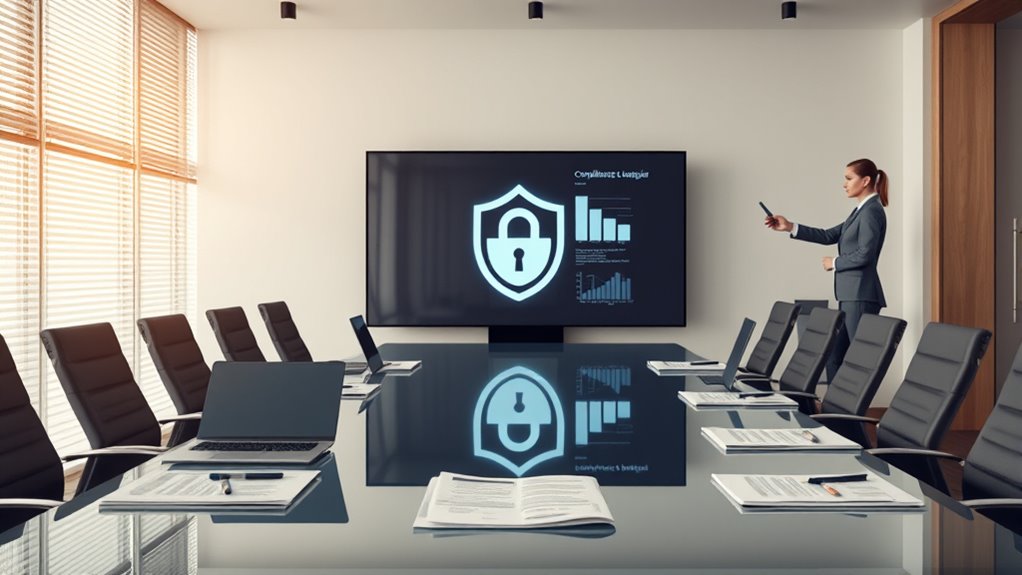 ensure legal compliance and security
