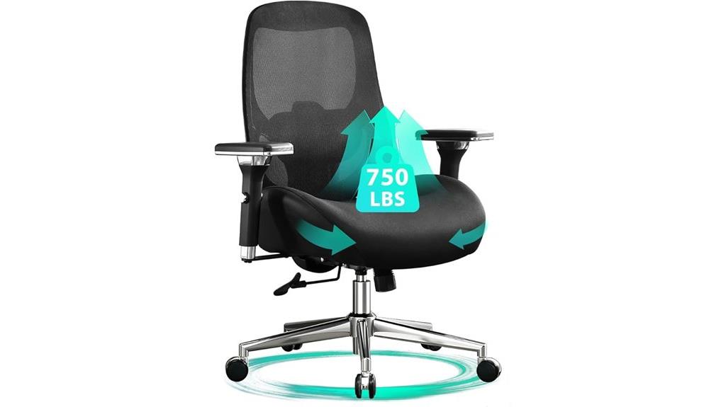 heavy duty tall office chair