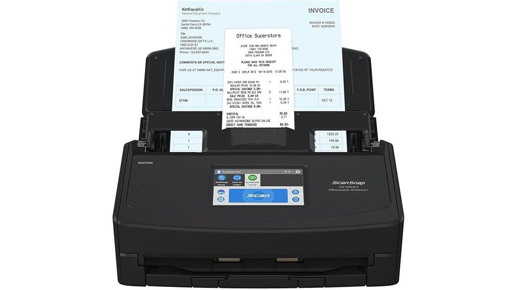 high speed duplex scanner