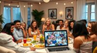 hosting home and online events