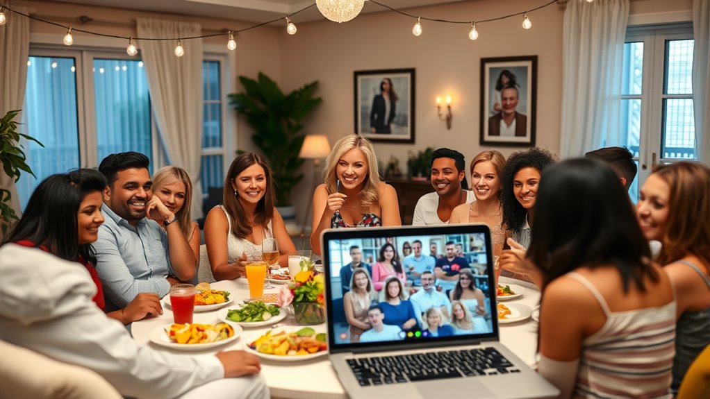 hosting home and online events