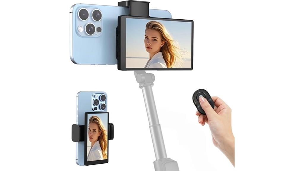 magnetic selfie video monitor