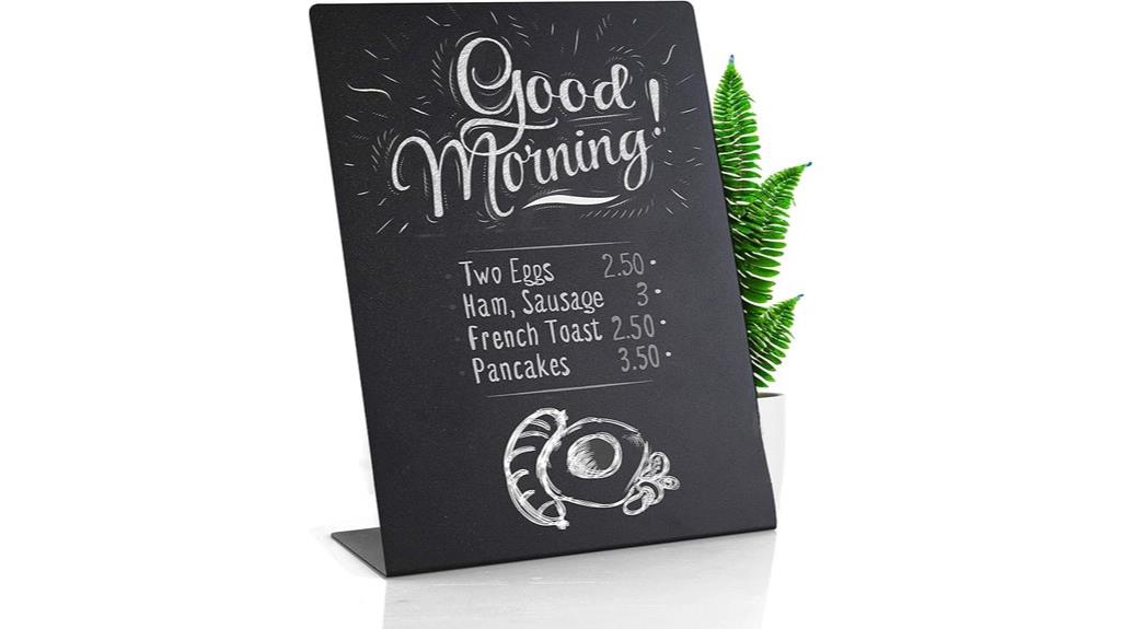 metal sign 8 5x11 inches
