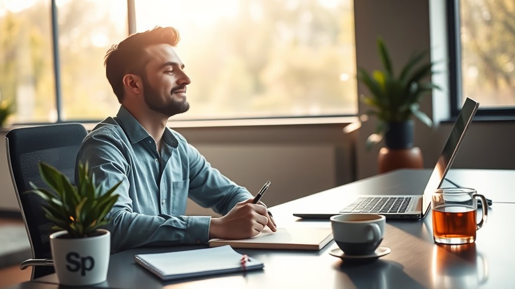 mindful selling stress reduction