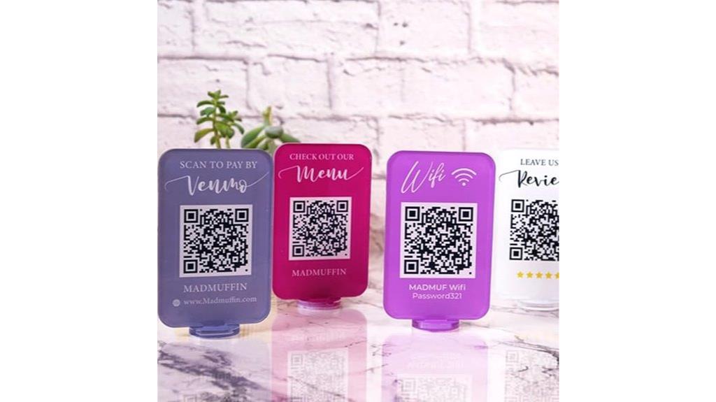 mini acrylic wifi sign