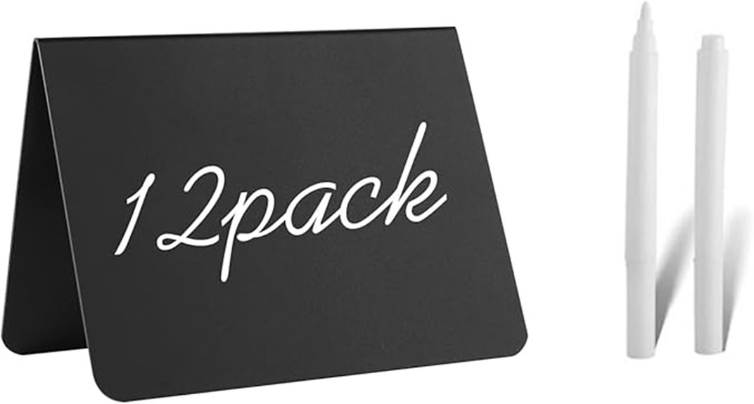 mini chalkboard signs set