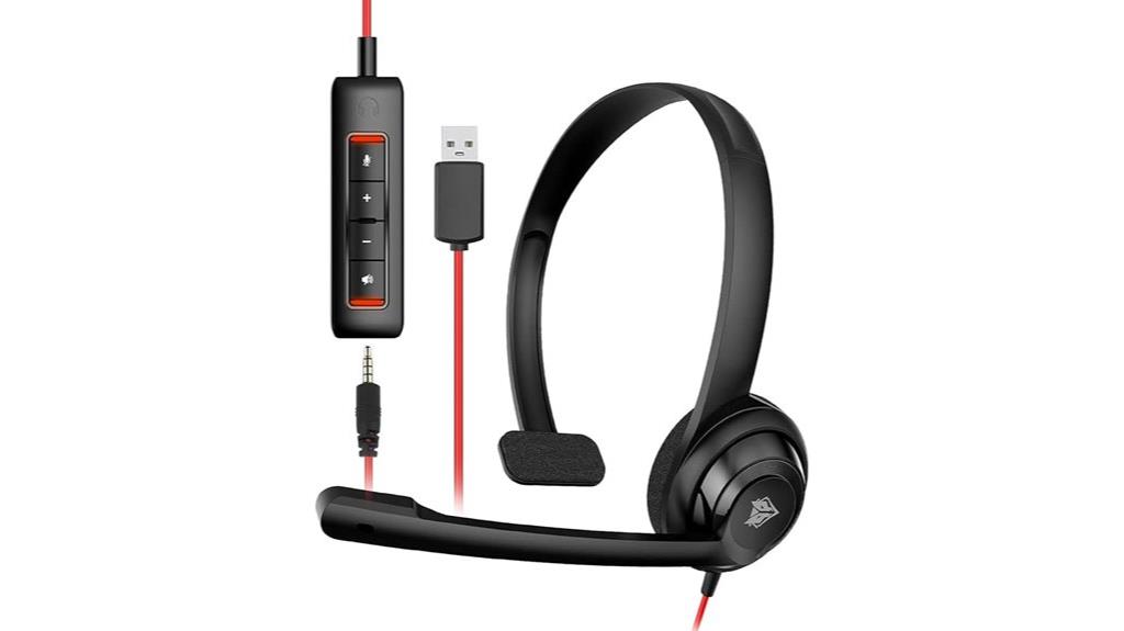 noise canceling usb headset