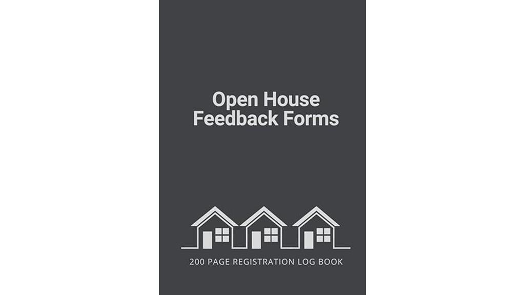 open house registration log