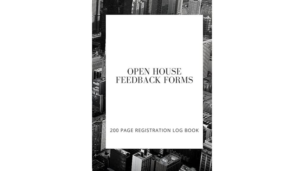 open house registration log