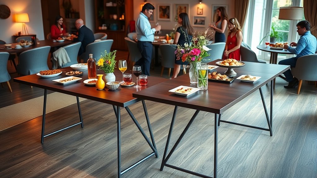 party table selection considerations