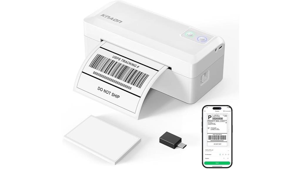 portable 4x6 label printer