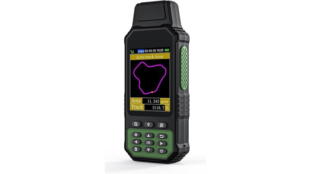 portable surveying gps device