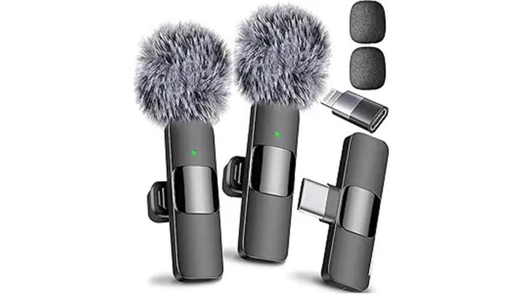 portable wireless microphone system
