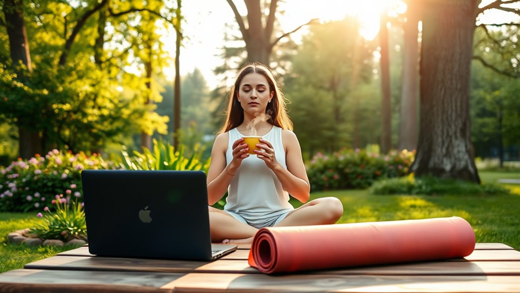 practice mindfulness and support