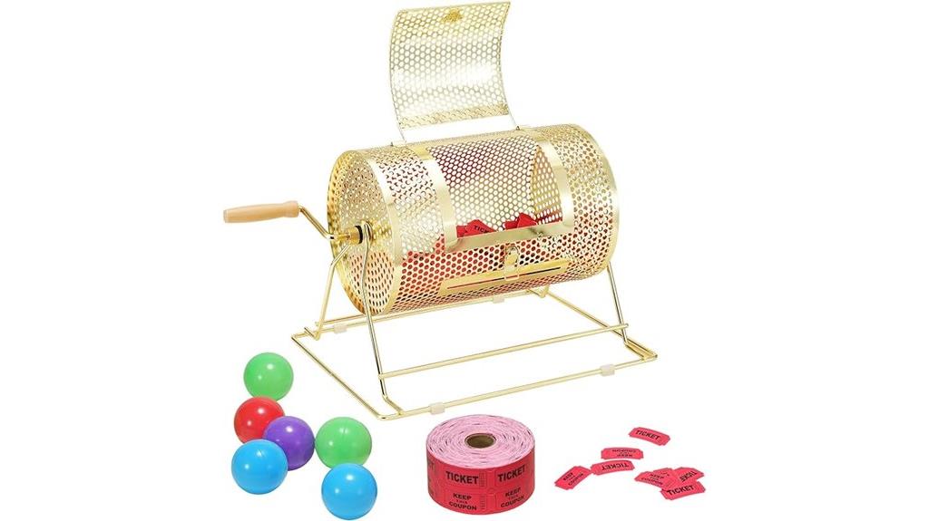 raffle spinner with wood