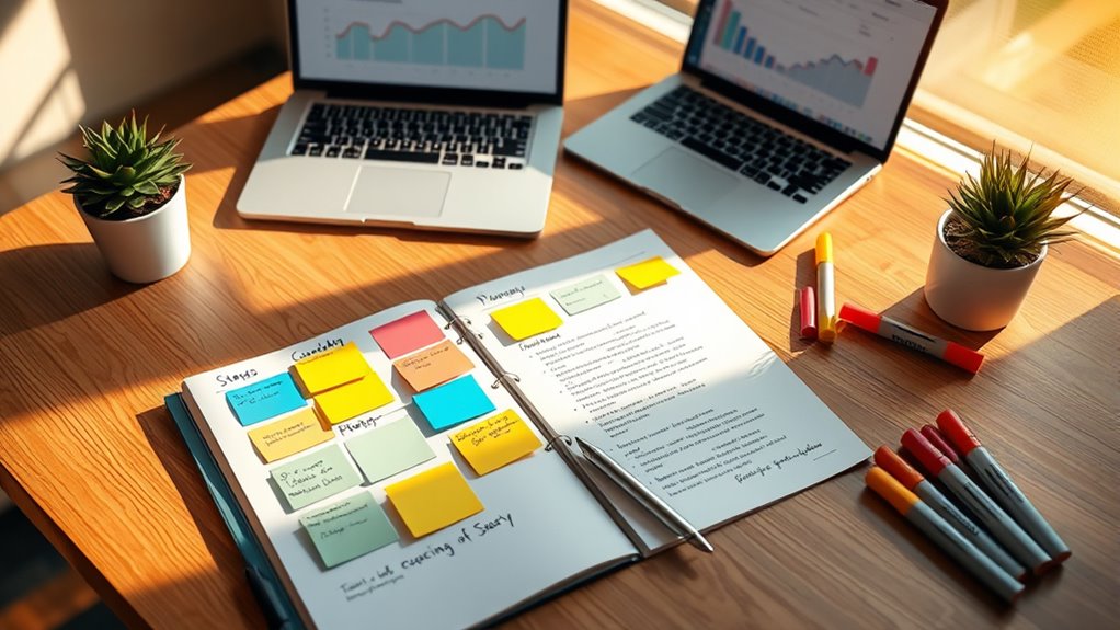 set milestones and prioritize