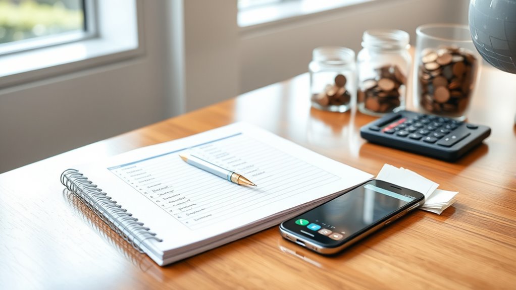 set spending limits consciously