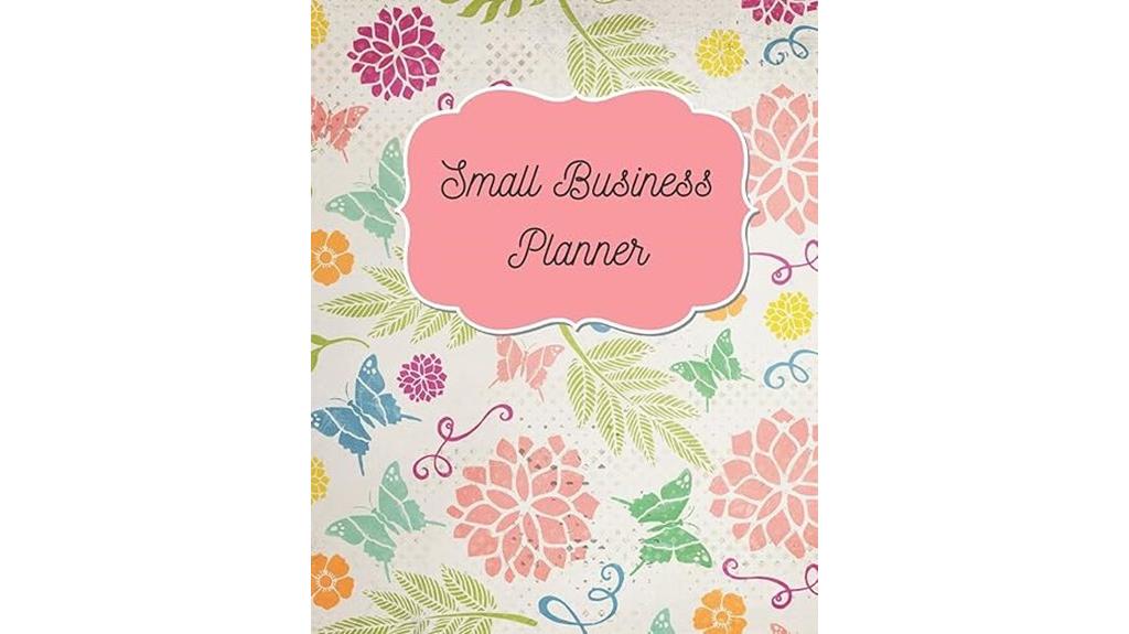 small business monthly organizer