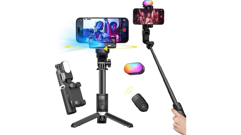 smartphone gimbal with face tracking