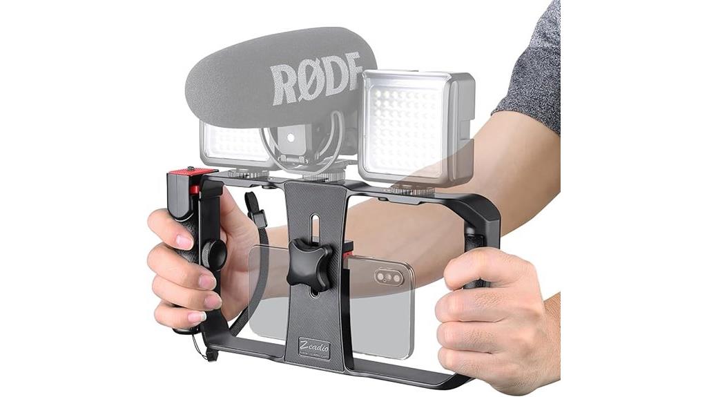 smartphone stabilizer with remote