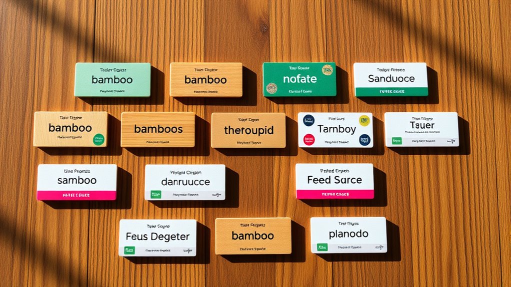 stylish eco friendly badge options