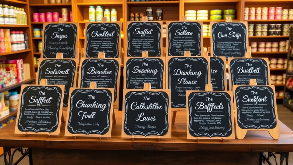 top chalkboard sign ideas