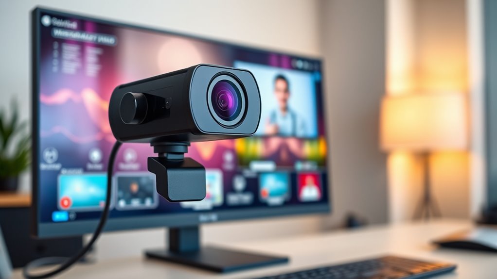 webcam quality and features
