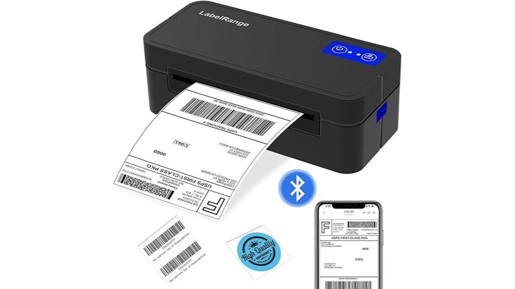 wireless bluetooth label printer