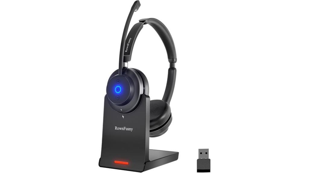 wireless bluetooth work headset