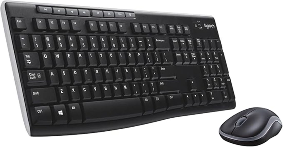 wireless keyboard and mouse