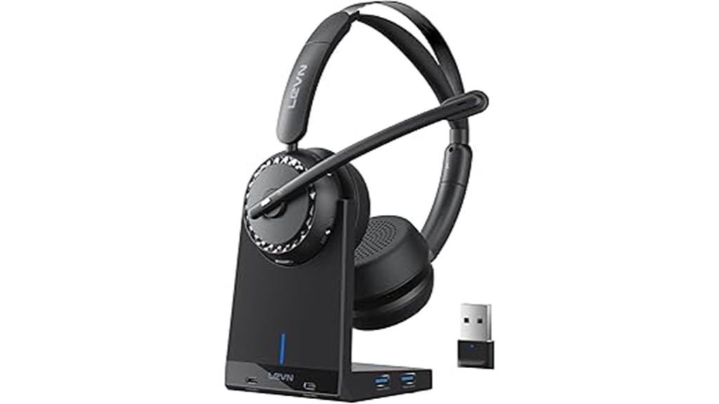 wireless noise canceling headset