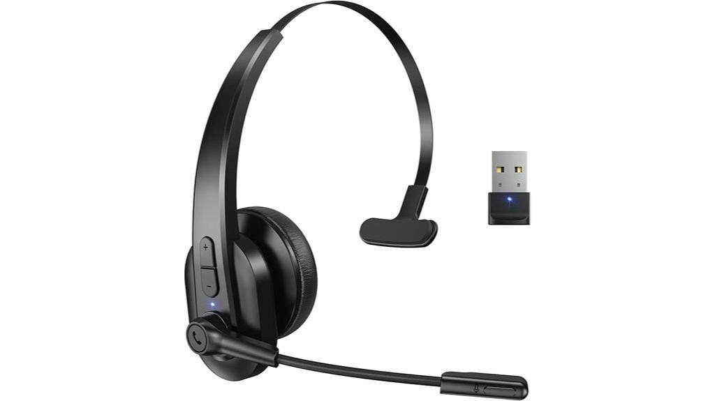 wireless office microphone headset