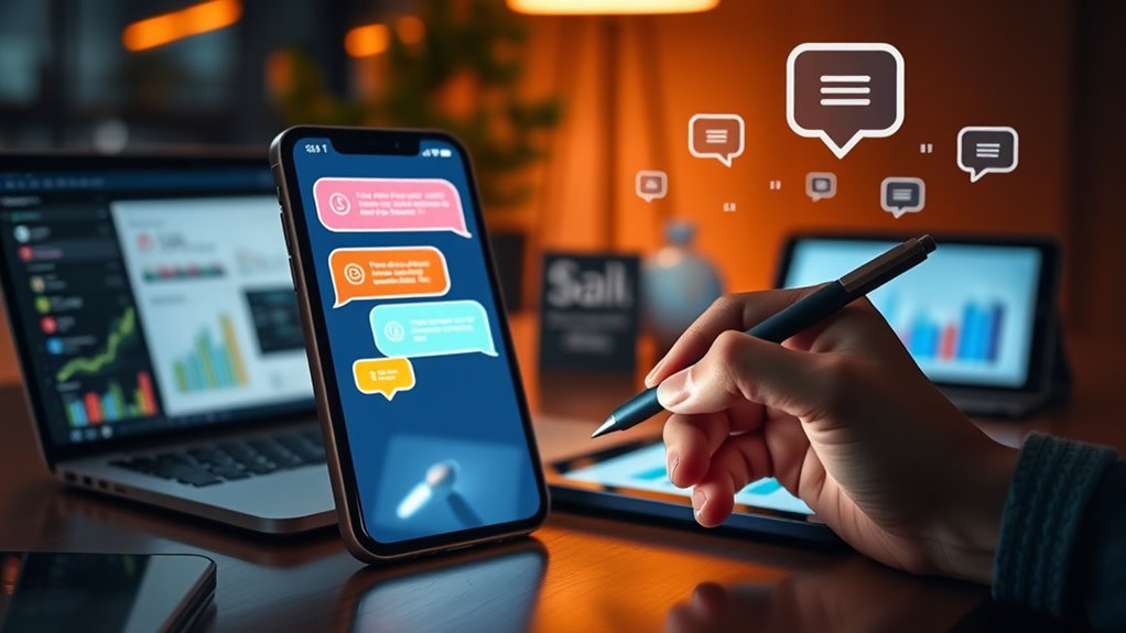 automated sales messaging system