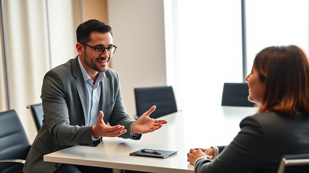 body language in sales