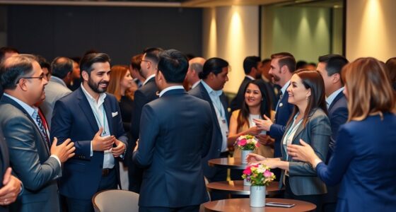 build connections at events