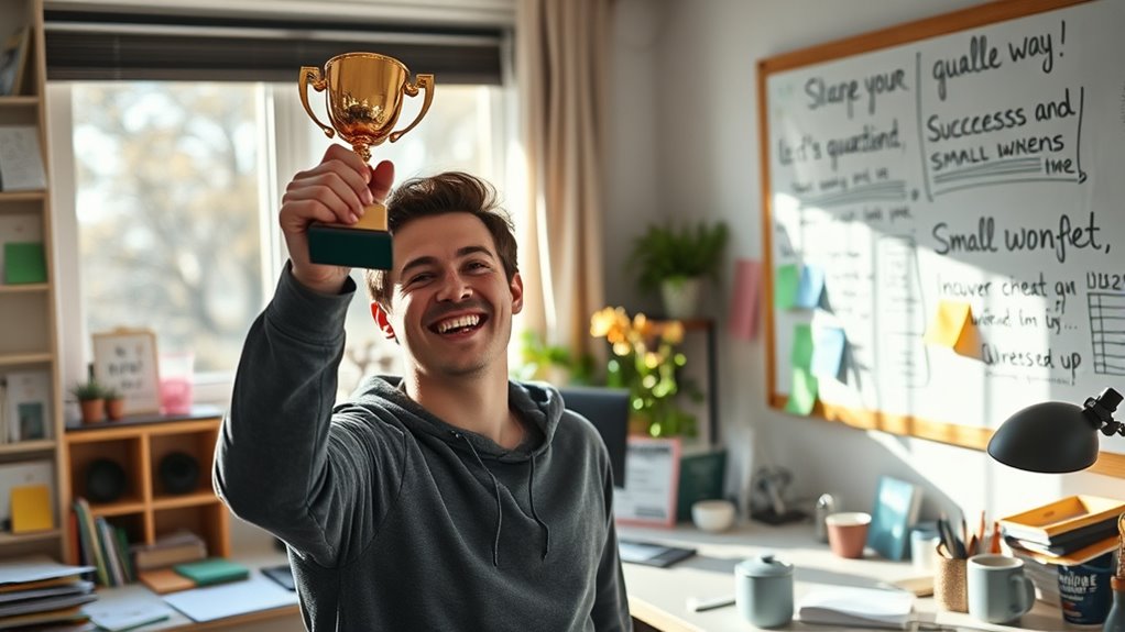 celebrate incremental progress daily