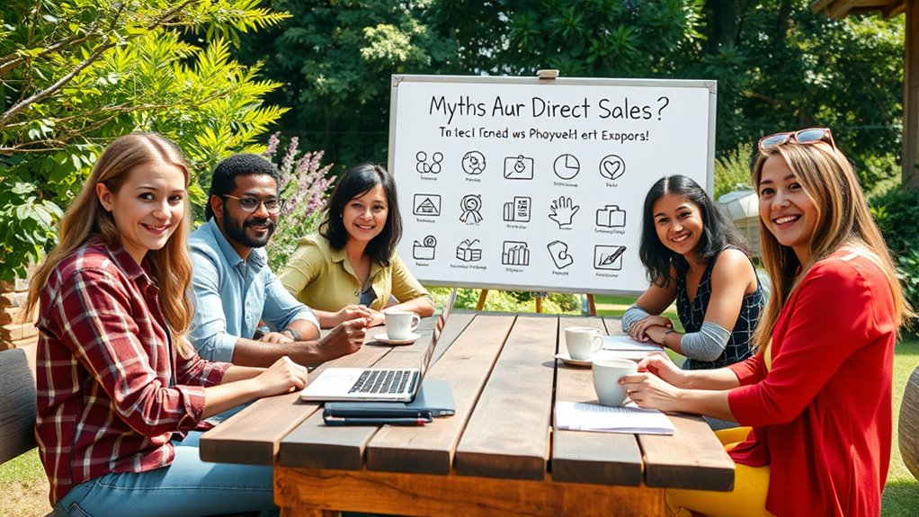 debunking direct sales myths